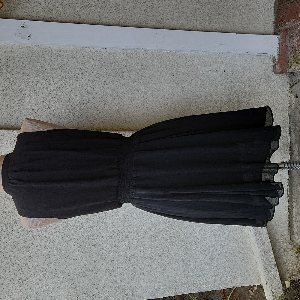 Karl Lagerfeld Black Dress - Size 10 - Picture 8 of 11